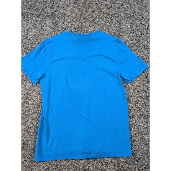 Champion Heritage Heavyweight T Shirt Blue Size Medium Men's Short Sleeve - Picture 2 of 9